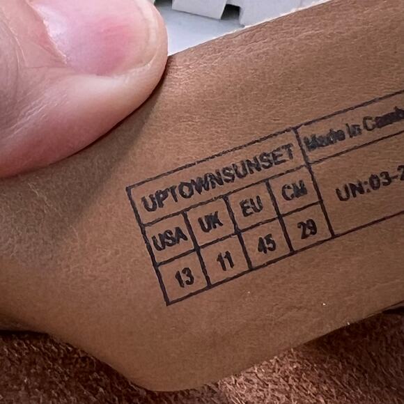 Vionic Uptown Sunset Leather Criss Cross Sandal Comfort Black Women's 13M NWOB - Picture 10 of 10